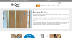 Desktop Screenshot of fire-door-services.com